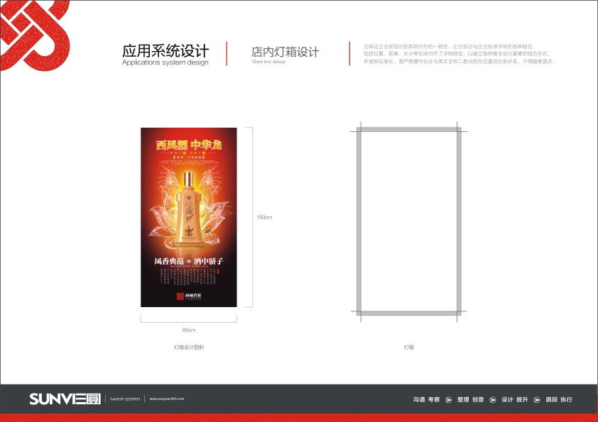 高福喜宴VI-店內(nèi)燈箱設(shè)計(jì)