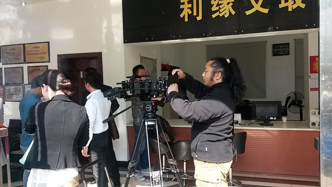 拍攝現(xiàn)場